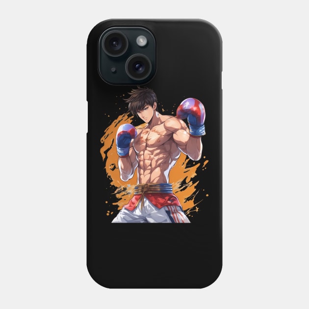 MMA Muay Thai Kick Boxing Phone Case by animegirlnft