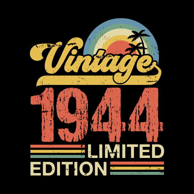 Retro vintage 1944 limited edition by Crafty Pirate 