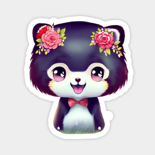 Cute kawaii panda bear Magnet