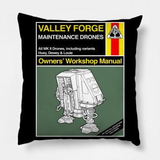 SILENT RUNNING: Drone Haynes Manual Pillow