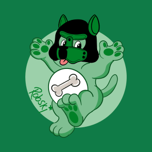 Queer Bearz - Pup green bear T-Shirt