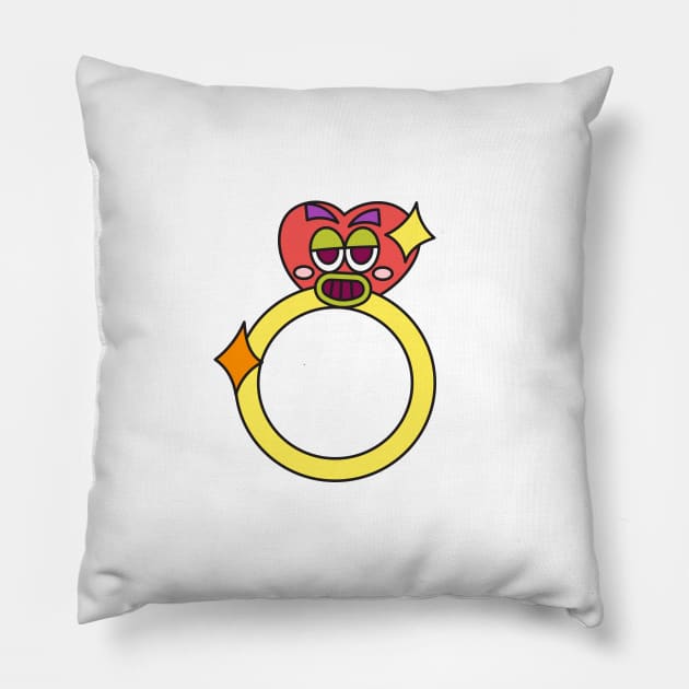 Cute Wedding Ring Pillow by aditvest