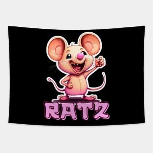 Ratt Pink Ratz Tapestry