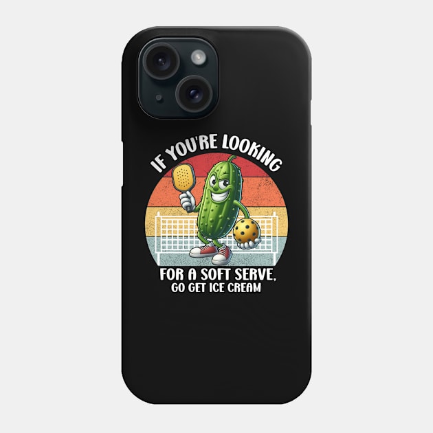 Funny Pickleball player gift,Racquetball Players Paddleball Sports Lover Phone Case by Emouran