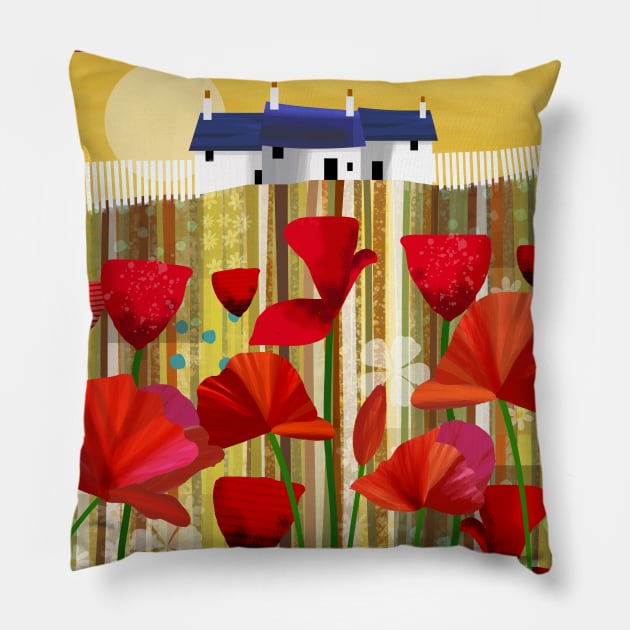 Country House Pillow by Scratch