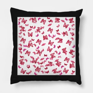 Dreamy butterflies, insects, nature print Pillow