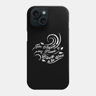 Dylan in the Wind Phone Case
