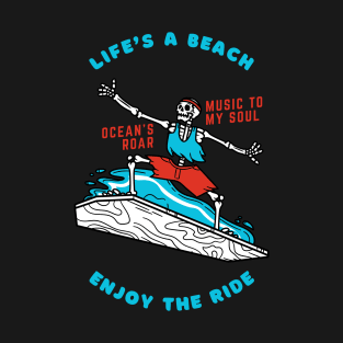 Surfing Surfer Surf Enjoy the ride T-Shirt