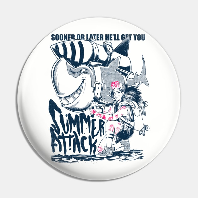 Summer Attack Pin by massai