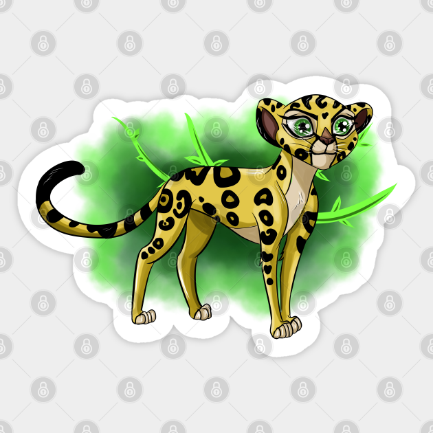Lion Cartoon Guard Fuli - Lion Guard - Sticker | TeePublic Lion Cartoon Guard Fuli - Lion Guard - Sticker | TeePublic