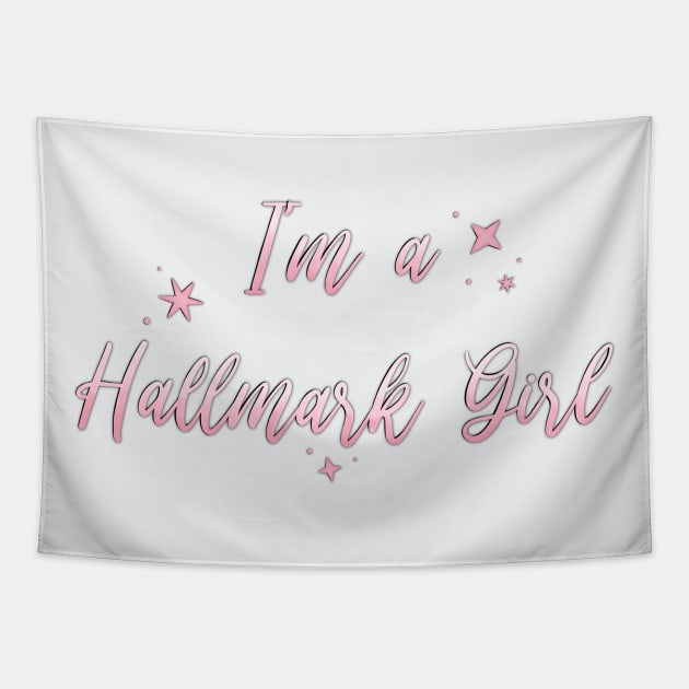 I'm a Hallmark Girl Pink Tapestry by Hallmarkies Podcast Store