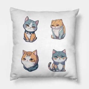 Cute Cats Pillow