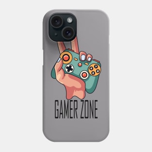gamer zone design for gamers Phone Case