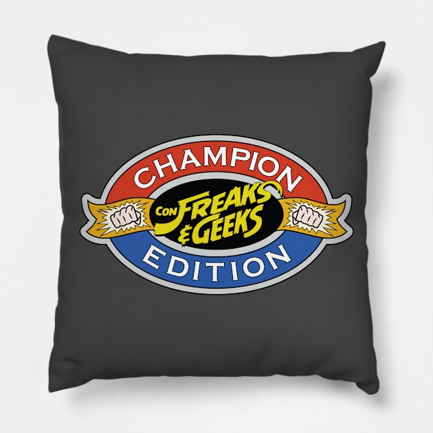 ConFreaks & Geeks: Champion Edition SF Pillow by TheCFG