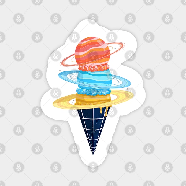 Space-Time Cone-Tinuum (Light) Magnet by TenkenNoKaiten