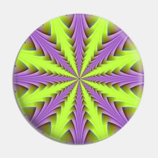 Stacked Structure in Lilac and Lime Pin