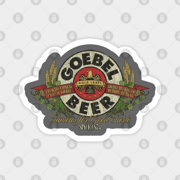 Goebel Gold Label Beer 1940 Magnet by JCD666