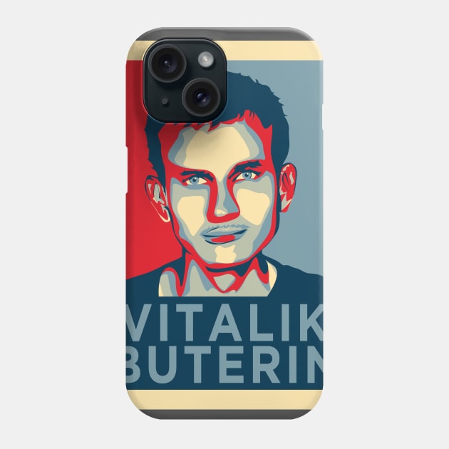 Vitalik Buterin Ethereum Phone Case by CryptoTextile