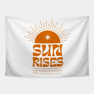 Dawn of Hope: Sun Rises Optimistic Tapestry