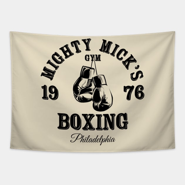 Mighty Micks Boxing Gym Tapestry by Quikerart