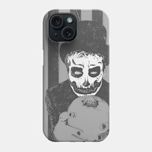 Skeleton face skull head design Phone Case