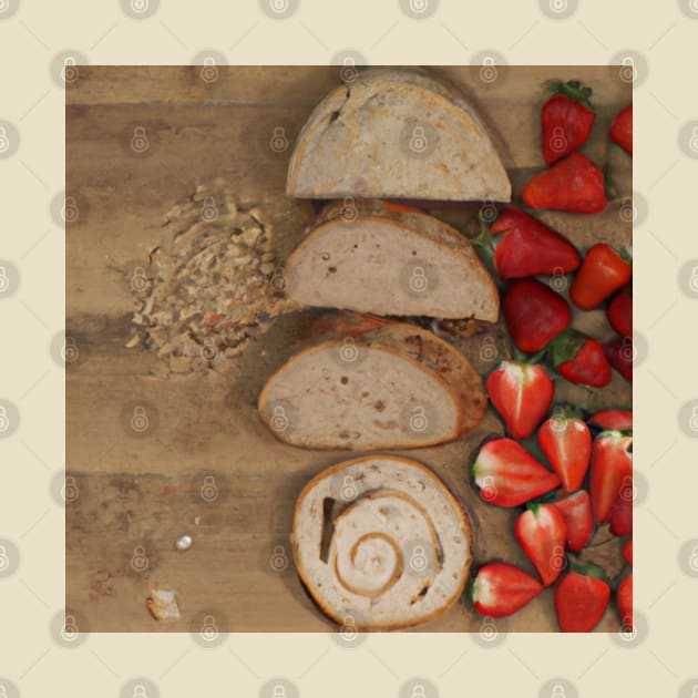 Size chart bread and strawberries by tearbytea