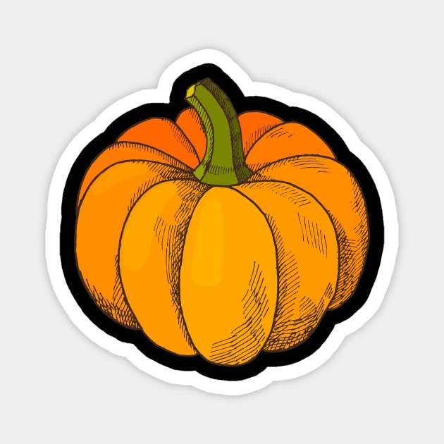 pumpkin Magnet by lonway