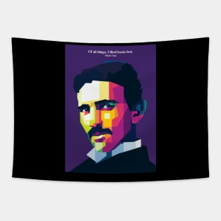 Nikola Tesla Tapestry