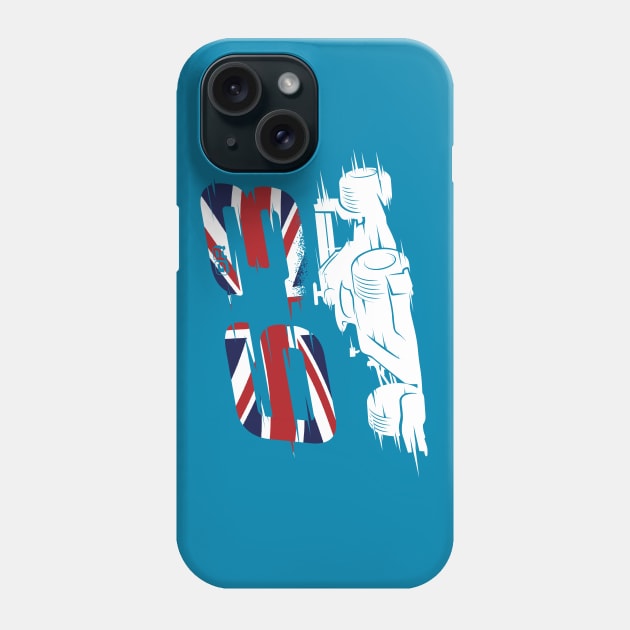 We Race On! 63 [Flag] Phone Case by DCLawrenceUK