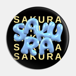 Sakura Le Sserafim 3D Pin