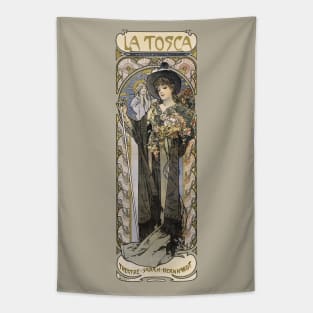 Sarah Bernhardt as Tosca Tapestry