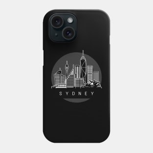 Sydney Australia Skyline Phone Case