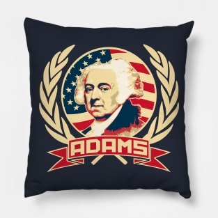 John Adams Propaganda Pop Art Pillow