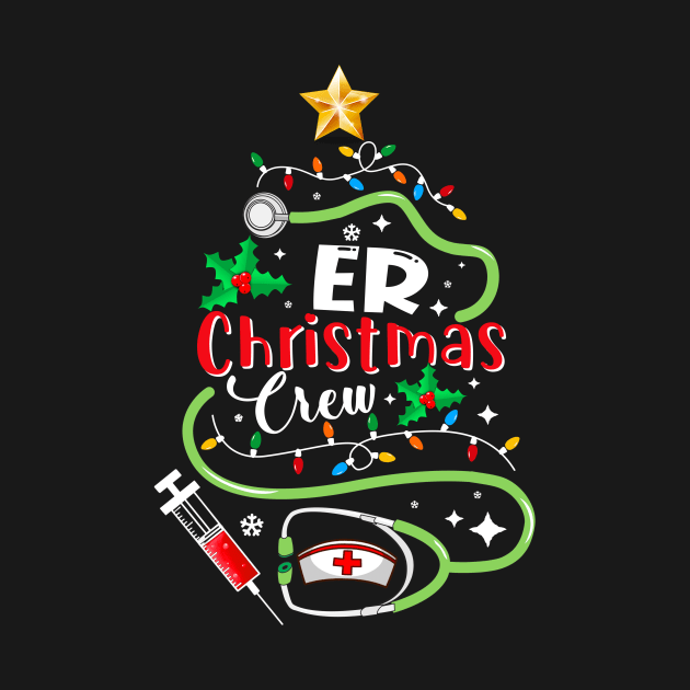 ER Christmas Crew Emergency Room Nurse Techs Secretary PCT by Dunnhlpp