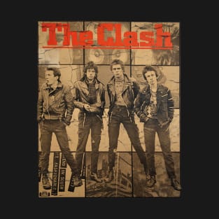 Retro Vintage The Clash T-Shirt