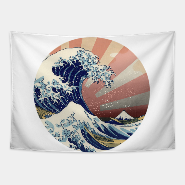 Disover HOKUSAI WAVE - Japan - Tapestry