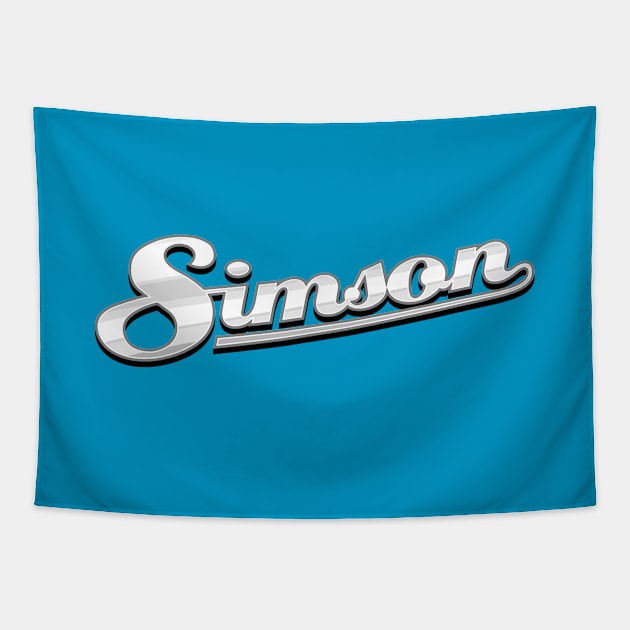 Simson Logo Tapestry by GetTheCar