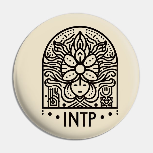 INTP Spirit Design Pin by ifyoureallyknew