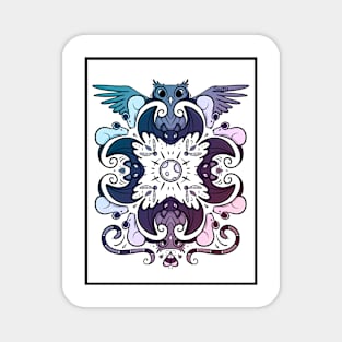 Owls, Bats, & Rats Magnet