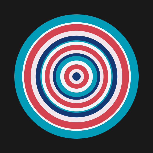 Concentric Circles by n23tees