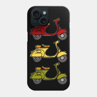 3 scooters Phone Case