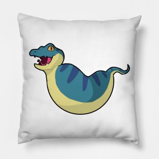 Compendium of Arcane Beasts and Critters - Tsuchinoko (textless) Pillow