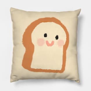 cute happy toast Pillow