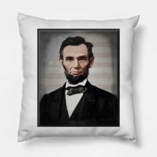 Abraham Lincoln 1863 Pillow