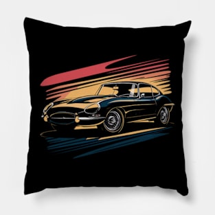 Jaguar F-Type - sketch Pillow