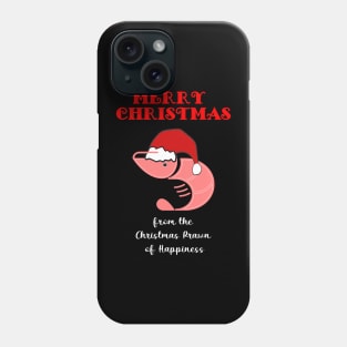 Merry Christmas from the Christmas Prawn of Happiness, family T-shirt Phone Case