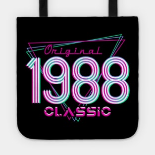 Born In 1988 Throwback Birthday Tote