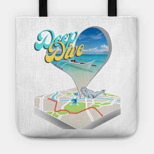 Deep Dive Pin - Travel Tote