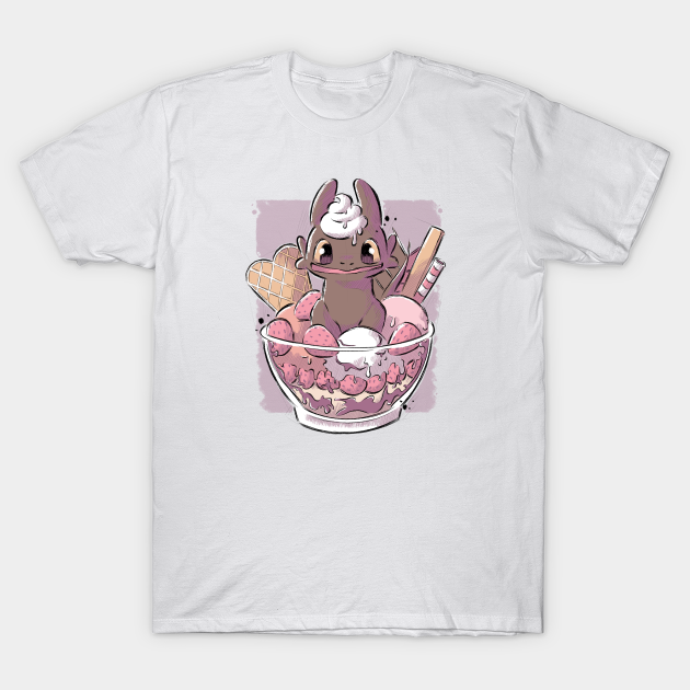 Toothless Ice Cream - Summer - T-Shirt