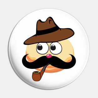 Mr. Ponchek Detective Pin